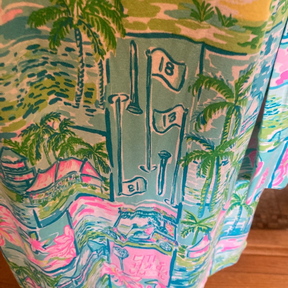 Lilly Pulitzer UPF 50 Claudia Dress Honda Classic size L - Picture 6 of 8